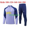 Tottenham Hotspur Barn Tränings Sweatshirtställ Lila 2023/24